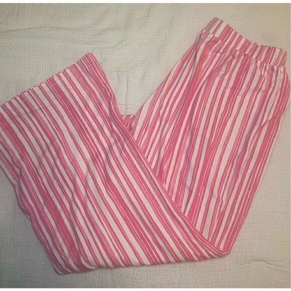 Elizabeth & Clarke Printed Wide-Leg Pants with StainTech NEW - Picture 1 of 6